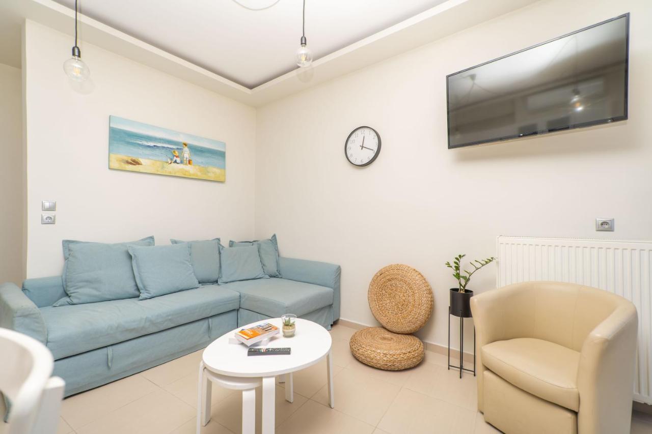 Blue Sea Relax Apartment Rethymno Exteriör bild